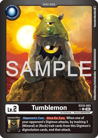 Image for Tumblemon (Limited Foil) (EX10-003 C) (Sinister Order) - Digimon Card Game