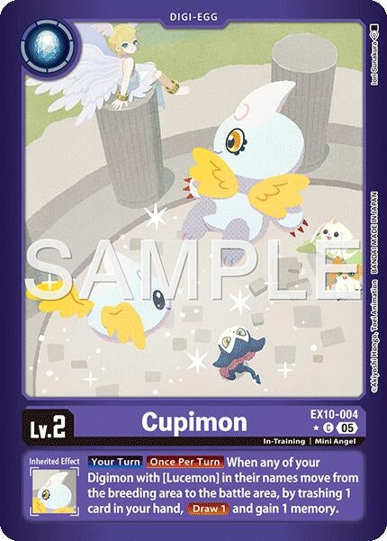 Image for Cupimon (Limited Foil) (EX10-004 C) (Sinister Order) - Digimon Card Game