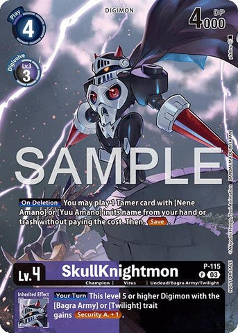 Image for SkullKnightmon - P-115 (Sinister Order Legend Pack) (P-115 P) (Digimon Promotion Cards) - Digimon Card Game