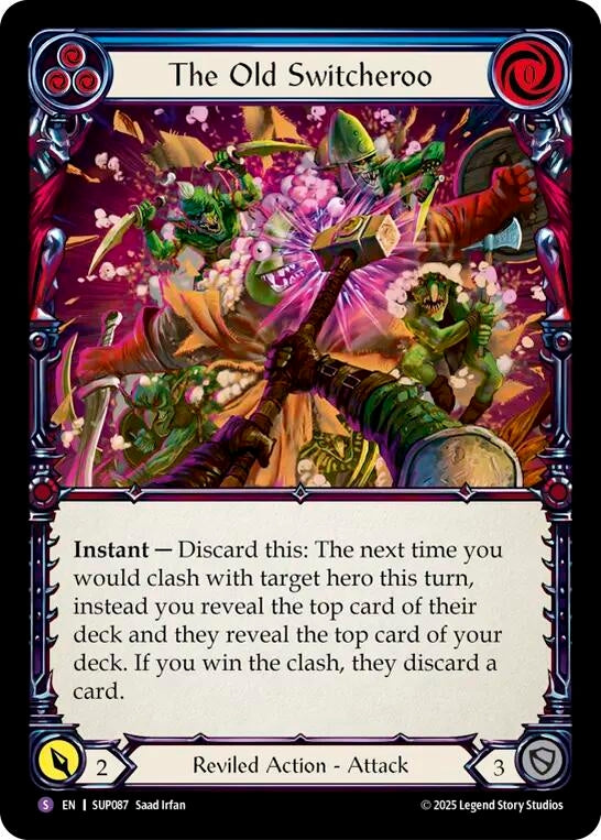 Image for The Old Switcheroo (SUP087) (Super Slam) - Flesh and Blood TCG