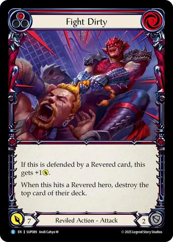 Image for Fight Dirty (SUP089) (Super Slam) - Flesh and Blood TCG