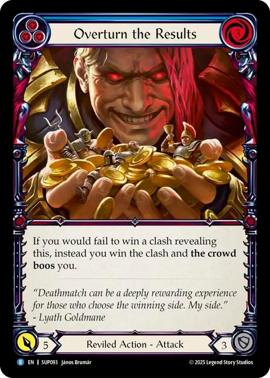 Image for Overturn the Results (SUP093) (Super Slam) - Flesh and Blood TCG