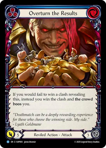 Image for Overturn the Results (SUP093) (Super Slam) - Flesh and Blood TCG