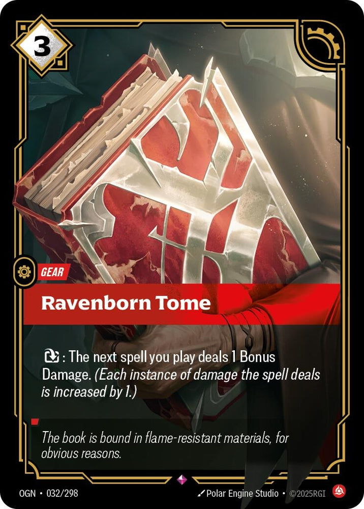 Image for Ravenborn Tome (032/298) [Origins] - Riftbound: League of Legends Trading Card Game