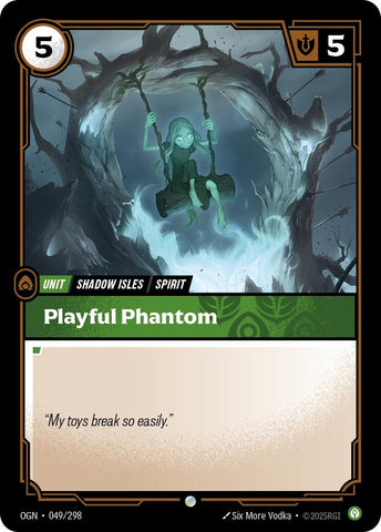 Image for Playful Phantom (049/298) [Origins] - Riftbound: League of Legends Trading Card Game