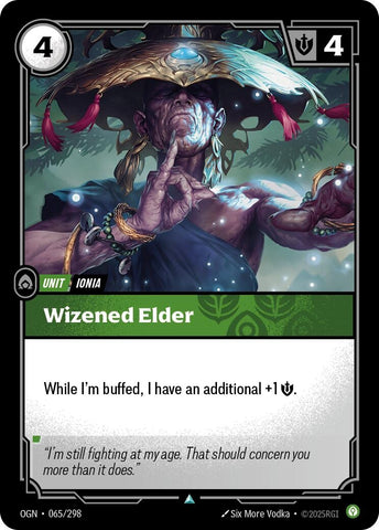 Image for Wizened Elder (065/298) [Origins] - Riftbound: League of Legends Trading Card Game