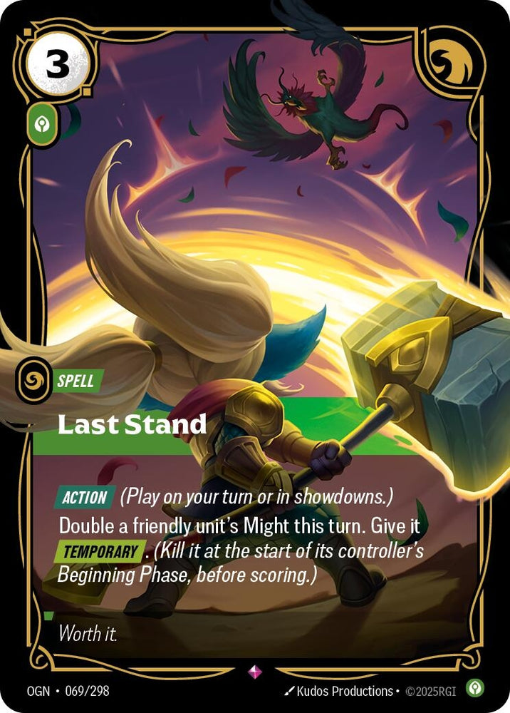 Image for Last Stand (069/298) [Origins] - Riftbound: League of Legends Trading Card Game