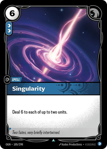 Image for Singularity (105/298) [Origins] - Riftbound: League of Legends Trading Card Game