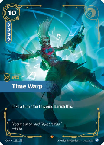 Image for Time Warp (122/298) [Origins] - Riftbound: League of Legends Trading Card Game