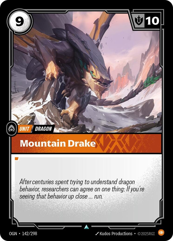 Image for Mountain Drake (142/298) [Origins] - Riftbound: League of Legends Trading Card Game