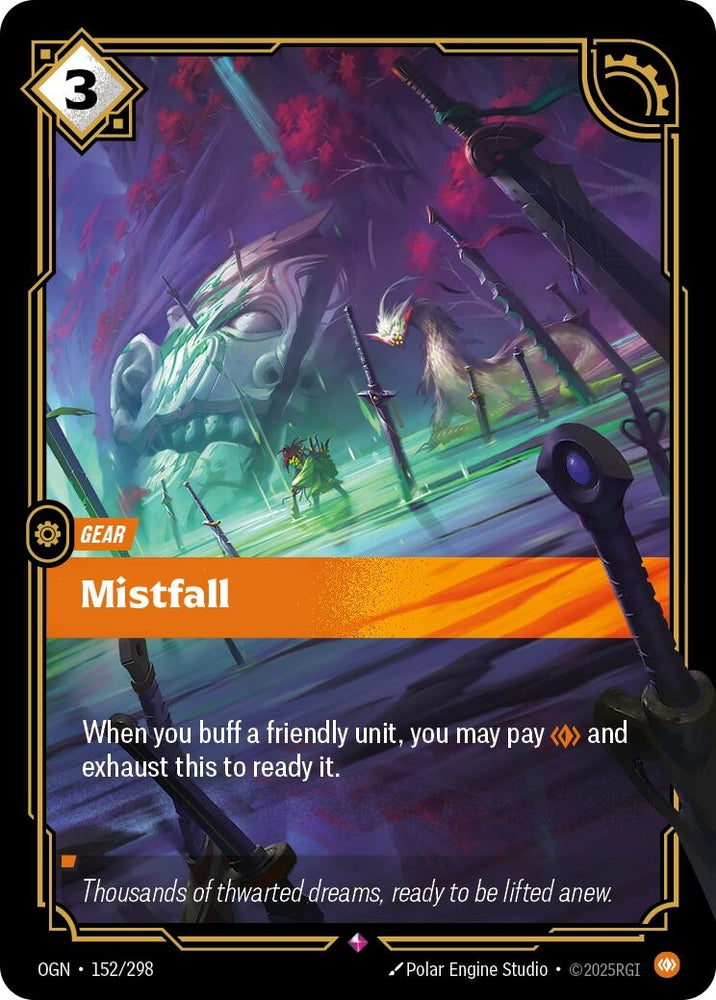 Image for Mistfall (152/298) [Origins] - Riftbound: League of Legends Trading Card Game