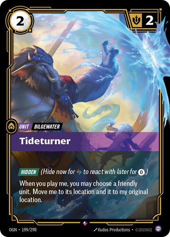 Image for Tideturner (199/298) [Origins] - Riftbound: League of Legends Trading Card Game