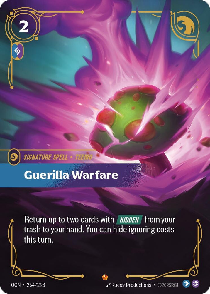 Image for Guerilla Warfare (264/298) [Origins] - Riftbound: League of Legends Trading Card Game