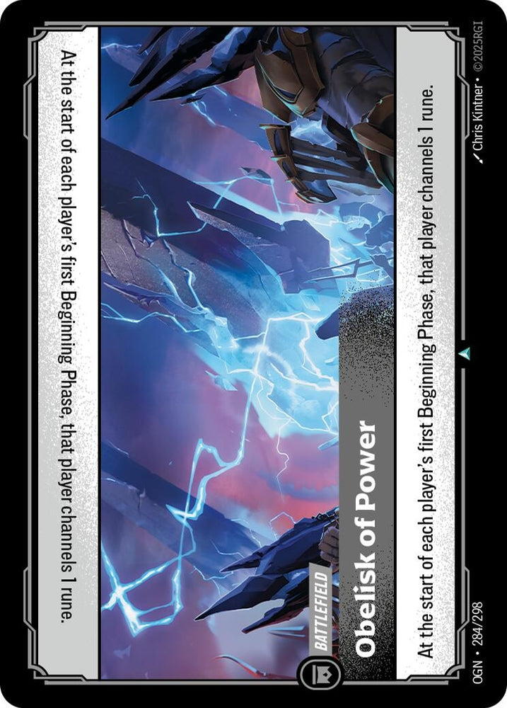 Image for Obelisk of Power (284/298) [Origins] - Riftbound: League of Legends Trading Card Game