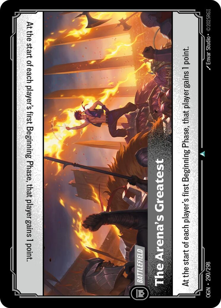 Image for The Arena's Greatest (290/298) [Origins] - Riftbound: League of Legends Trading Card Game