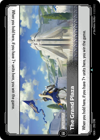 Image for The Grand Plaza (293/298) [Origins] - Riftbound: League of Legends Trading Card Game