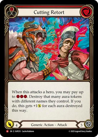 Image for Cutting Retort (SUP215) (Super Slam) - Flesh and Blood TCG