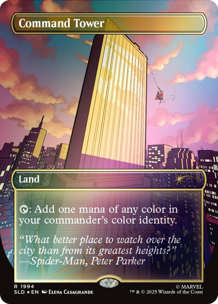Image for Command Tower (1994) (Rainbow Foil) (1994) [Secret Lair Drop Series] - Magic: The Gathering
