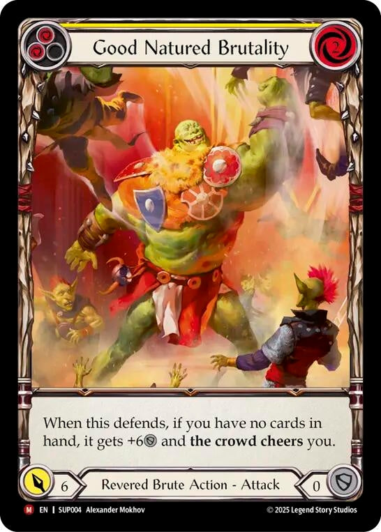 Image for Good Natured Brutality (Extended Art) (SUP004) (Super Slam) - Flesh and Blood TCG