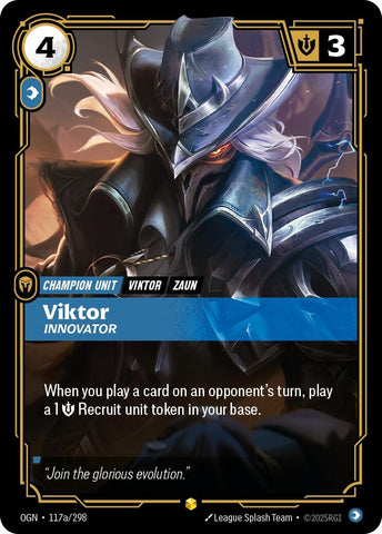 Viktor - Innovator (Alternate Art) (117a/298) [Origins]
