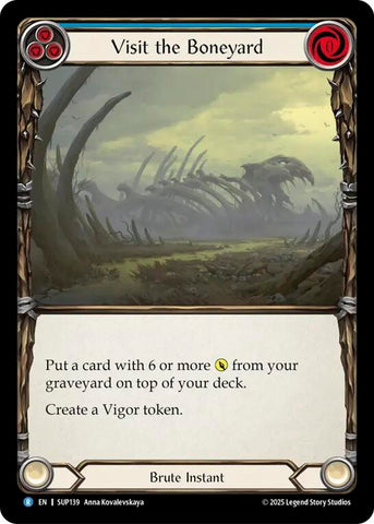Image for Visit the Boneyard (SUP139) (Super Slam) - Flesh and Blood TCG