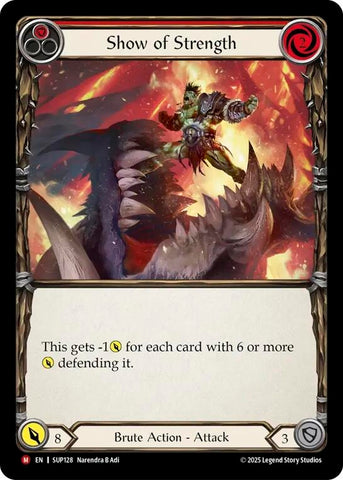 Image for Show of Strength (SUP128) (Super Slam) - Flesh and Blood TCG