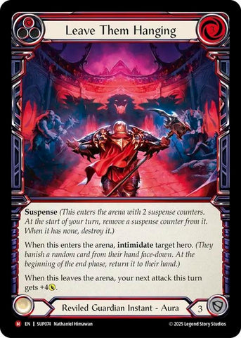 Image for Leave Them Hanging (SUP074) (Super Slam) - Flesh and Blood TCG