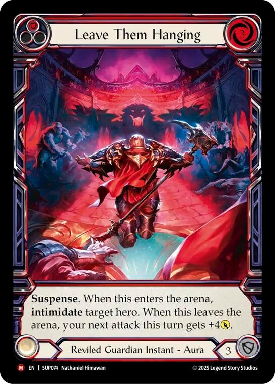 Image for Leave Them Hanging (Extended Art) (SUP074) (Super Slam) - Flesh and Blood TCG