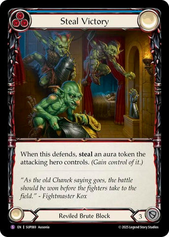 Image for Steal Victory (SUP069) (Super Slam) - Flesh and Blood TCG