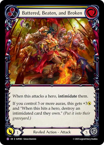 Image for Battered, Beaten, and Broken (SUP083) (Super Slam) - Flesh and Blood TCG