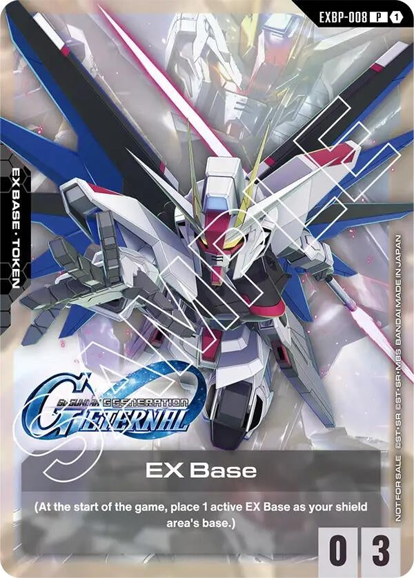 Image for EX Base (EXBP-008) (G Generation Eternal Collaboration Pack) (EXBP-008) [Promotional EX Base Tokens] - Gundam Card Game