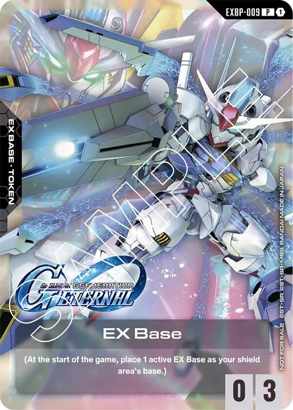 Image for EX Base (EXBP-009) (G Generation Eternal Collaboration Pack) (EXBP-009) [Promotional EX Base Tokens] - Gundam Card Game