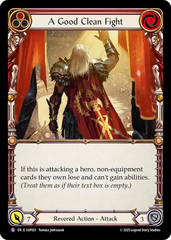Image for A Good Clean Fight (SUP021) (Super Slam) - Flesh and Blood TCG