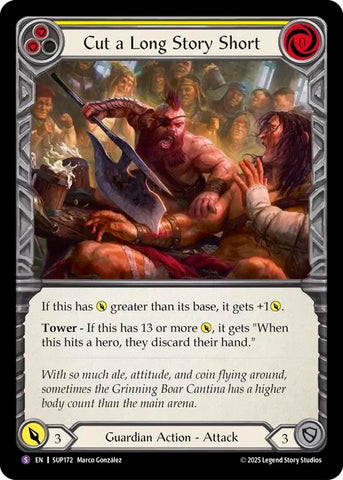 Image for Cut a Long Story Short (SUP172) (Super Slam) - Flesh and Blood TCG