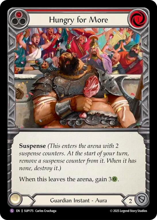 Image for Hungry for More (SUP175) (Super Slam) - Flesh and Blood TCG