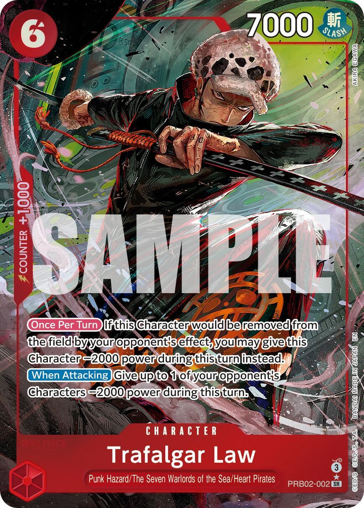 Trafalgar Law (Alternate Art) (PRB02-002) [Premium Booster -The Best- Vol. 2]