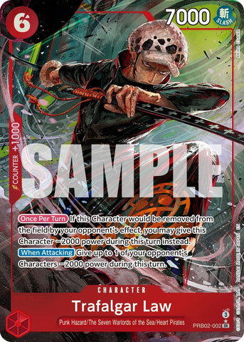 Trafalgar Law (Alternate Art) (PRB02-002) [Premium Booster -The Best- Vol. 2]