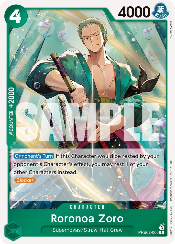 Roronoa Zoro (PRB02-006) [Premium Booster -The Best- Vol. 2]