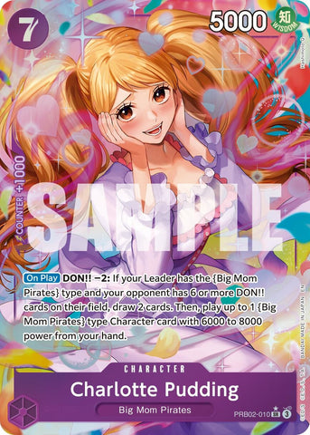 Charlotte Pudding (Alternate Art) (PRB02-010) [Premium Booster -The Best- Vol. 2]