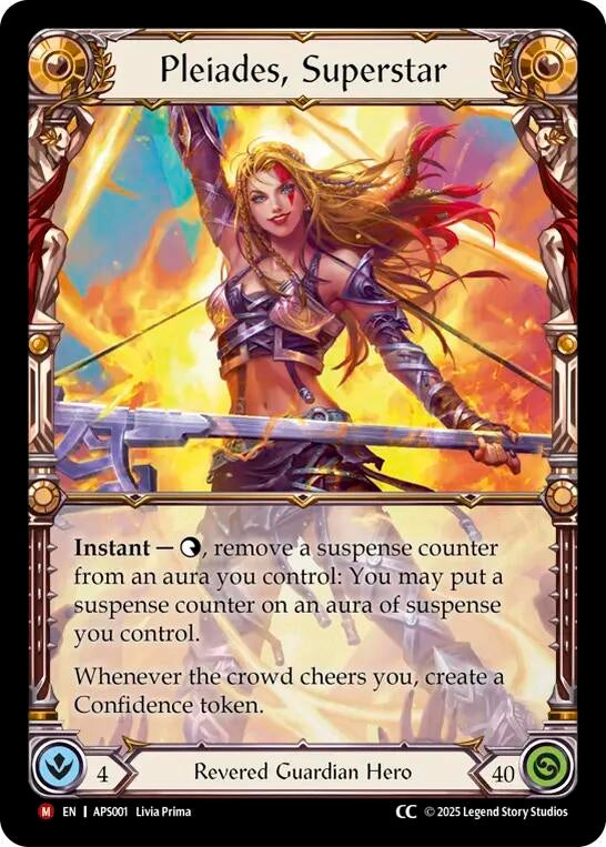 Image for Pleiades, Superstar (APS001) (Armory Deck: Pleiades) - Flesh and Blood TCG