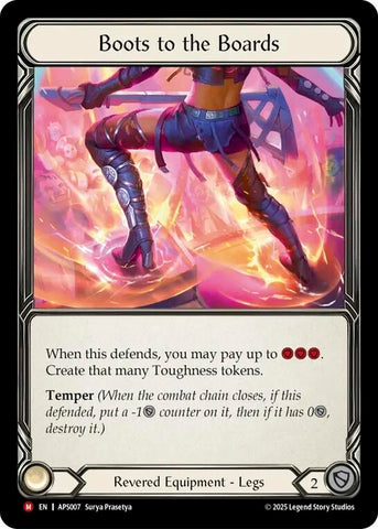 Image for Boots to the Boards (APS007) (Armory Deck: Pleiades) - Flesh and Blood TCG