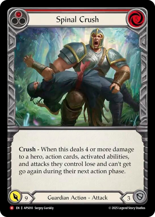 Image for Spinal Crush (WTR044) (Armory Deck: Pleiades) - Flesh and Blood TCG