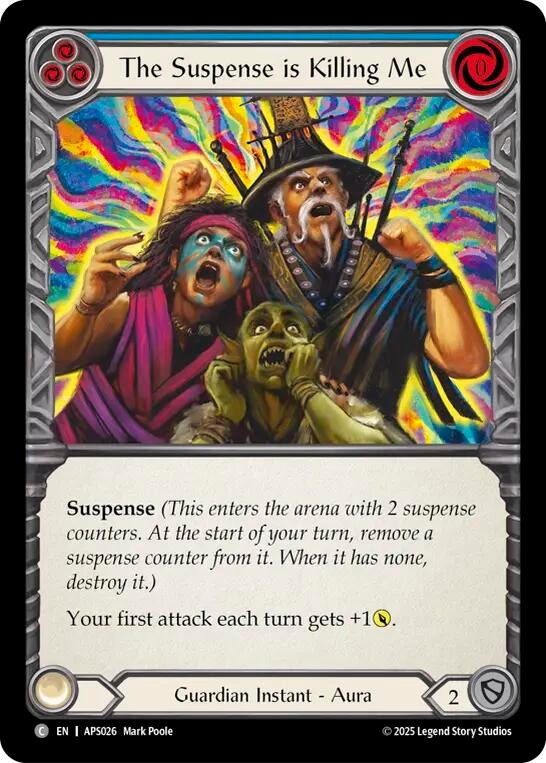 Image for The Suspense is Killing Me (APS026) (Armory Deck: Pleiades) - Flesh and Blood TCG
