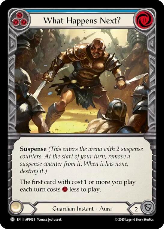 Image for What Happens Next? (APS028) (Armory Deck: Pleiades) - Flesh and Blood TCG