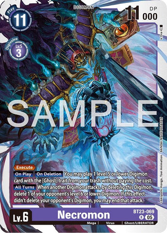 Image for Necromon (BT23-069 R) [Hackers' Slumber] - Digimon Card Game