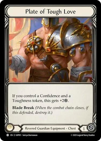 Image for Plate of Tough Love (SUP011) (Super Slam) - Flesh and Blood TCG
