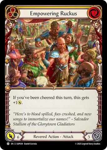 Image for Empowering Ruckus (SUP039) (Super Slam) - Flesh and Blood TCG