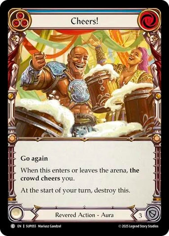 Image for Cheers! (SUP055) (Super Slam) - Flesh and Blood TCG