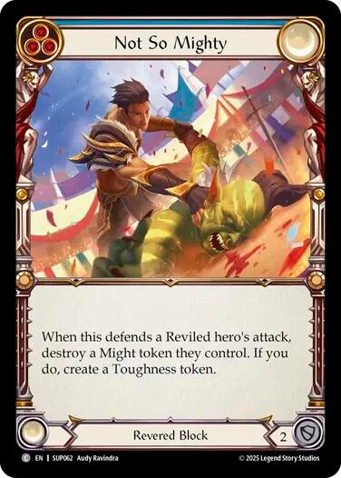 Image for Not So Mighty (SUP062) (Super Slam) - Flesh and Blood TCG