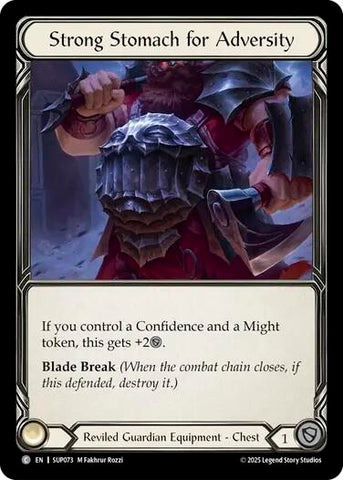 Image for Strong Stomach for Adversity (SUP073) (Super Slam) - Flesh and Blood TCG